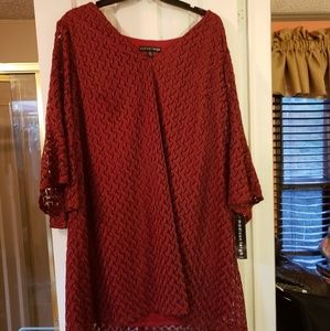 Madison leigh red dress